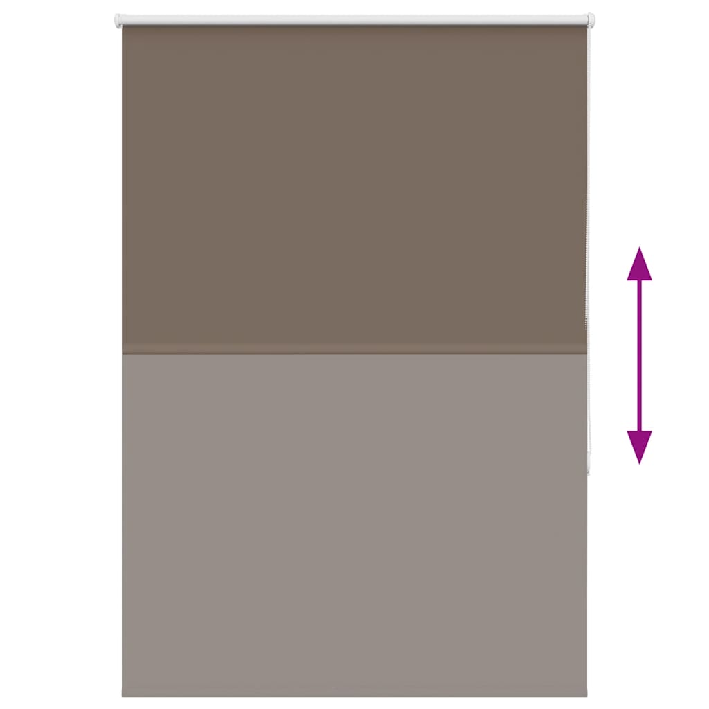 vidaXL Jaluzea cu role opace cafea 90x150 cm lățime țesătură 85,7 cm vidaXL Jaluzea cu role opace cafea 90x150 cm lățime țesătură 85,7 cm