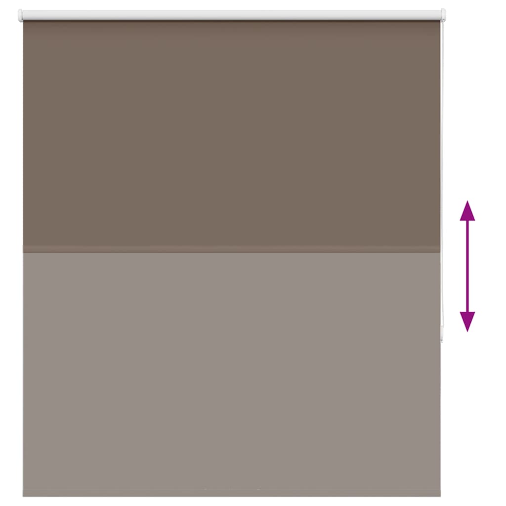 vidaXL Jaluzea cu role opace cafea 125x150 cm lățime material 121,6 cm vidaXL Jaluzea cu role opace cafea 125x150 cm lățime material 121,6 cm
