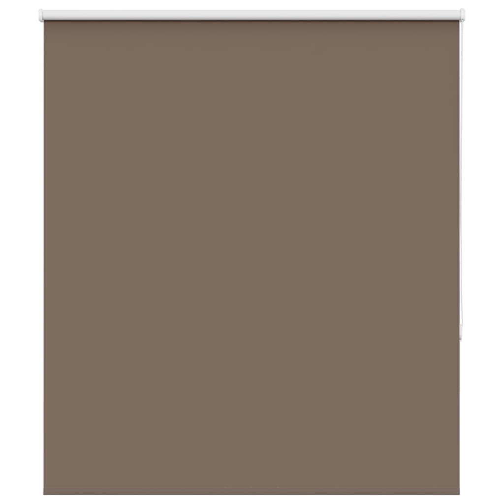 vidaXL Jaluzea cu role opace cafea 130x175 cm lățime material 126,6 cm