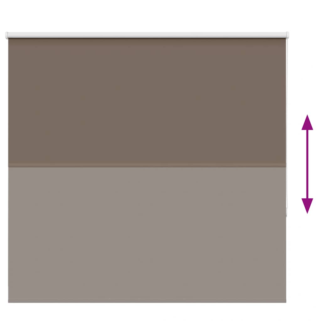 vidaXL Jaluză cu role opace cafea 150x175 cm lățime material 146,6 cm