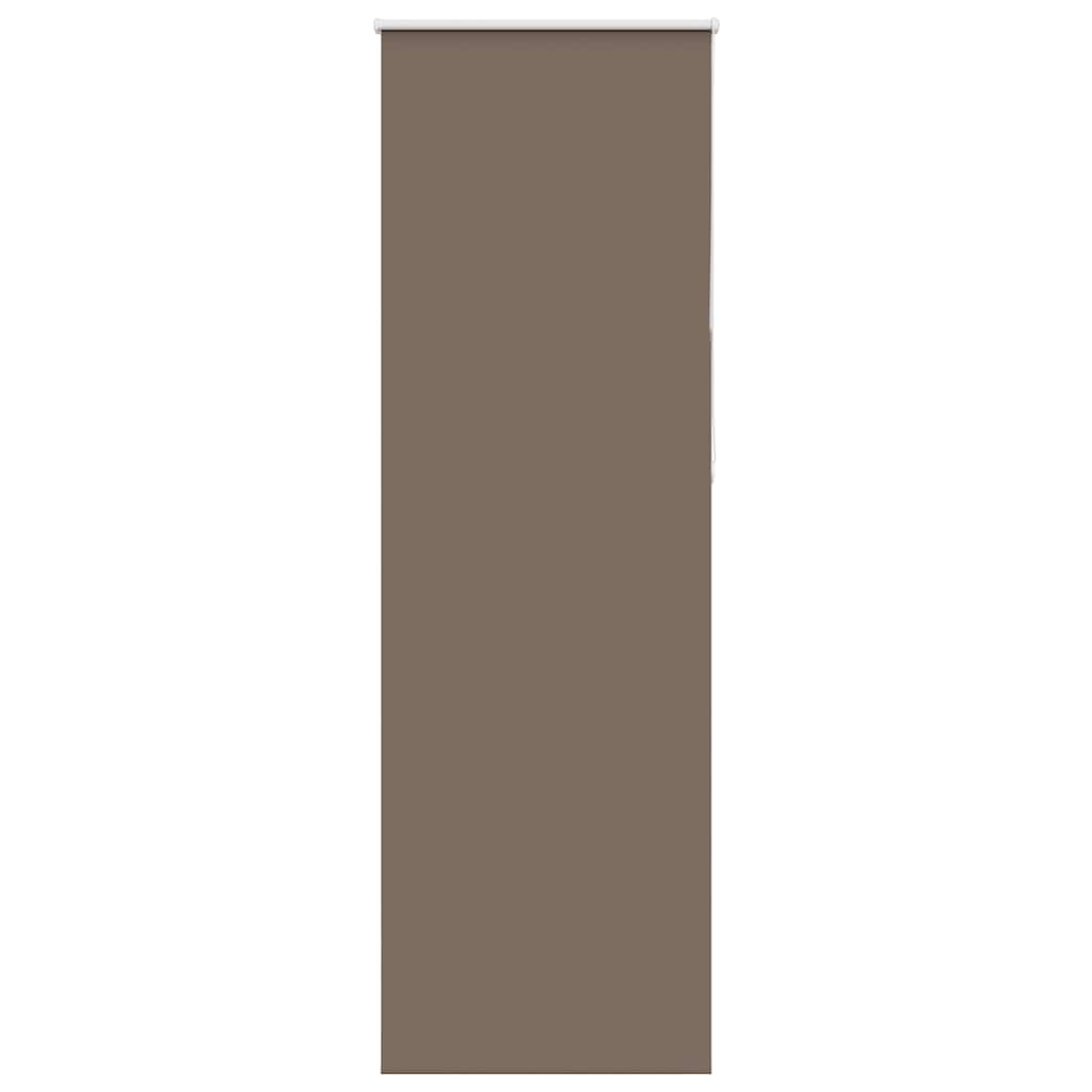 vidaXL Jaluzea cu role opace cafea 80x210 cm lățime țesătură 75,7 cm