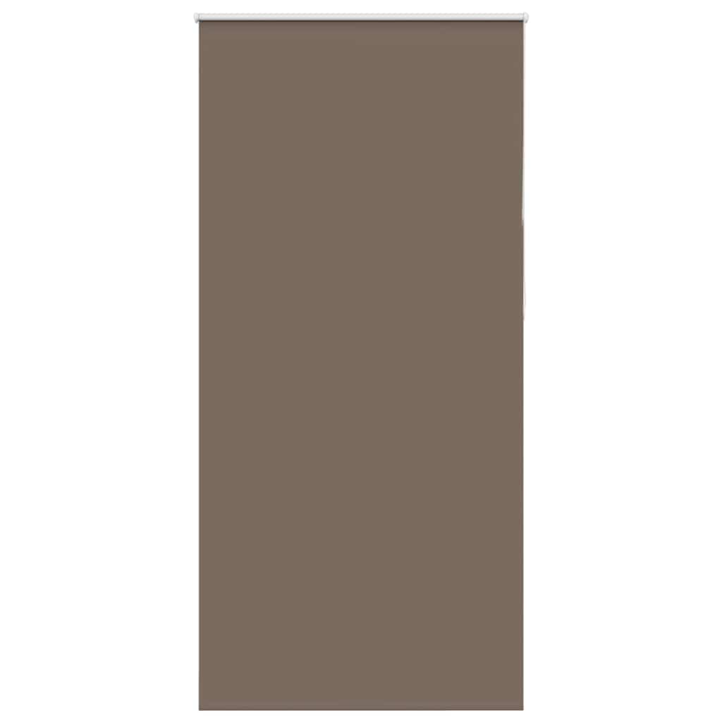 vidaXL Jaluzea cu role opace cafea 90x230 cm lățime țesătură 85,7 cm
