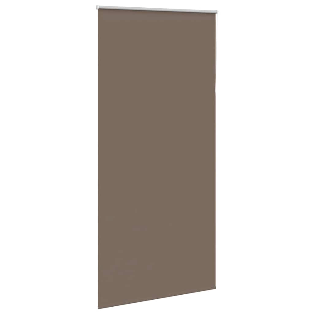 vidaXL Jaluzea cu role opace cafea 110x230 cm lățime material 105,7 cm