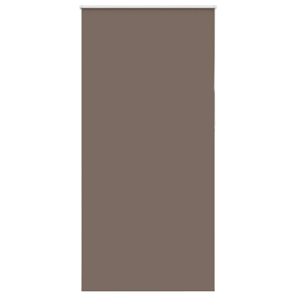 vidaXL Jaluzea cu role opace cafea 115x230 cm lățime țesătură 110,7 cm