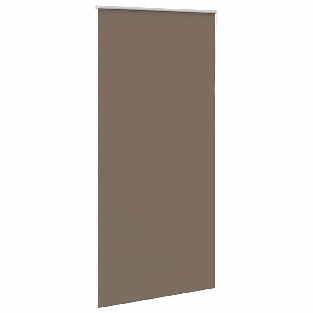vidaXL Jaluzea cu role opace cafea 115x230 cm lățime țesătură 110,7 cm