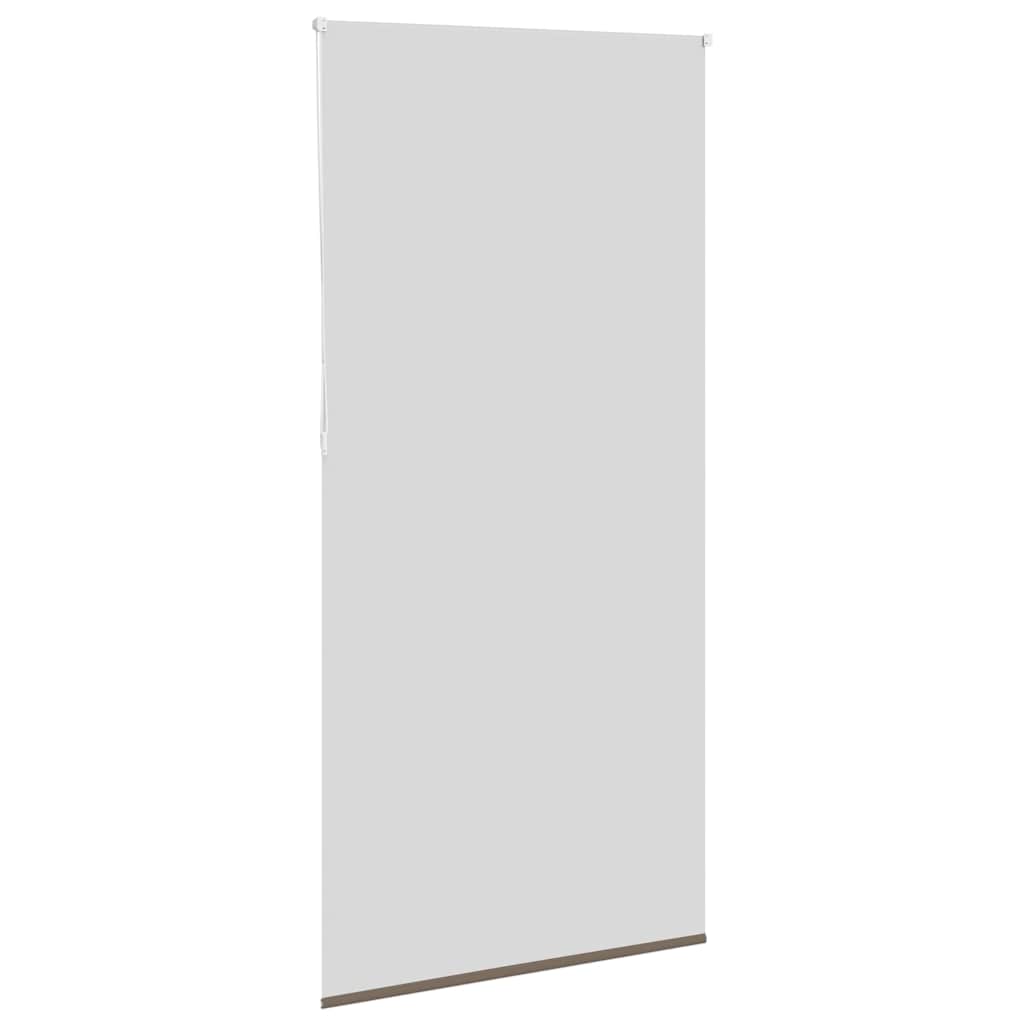 vidaXL Jaluzea cu role opace cafea 115x230 cm lățime țesătură 110,7 cm