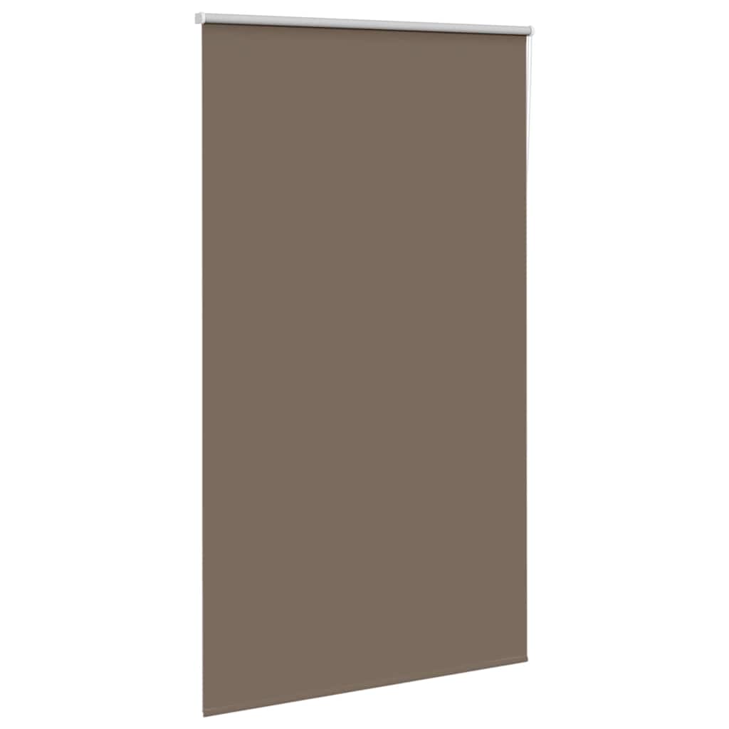 vidaXL Jaluzea cu role opace cafea 120x230 cm lățime țesătură 116,6 cm