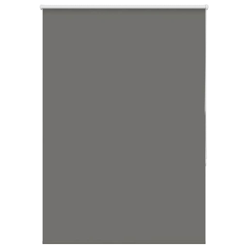 vidaXL Jaluzea cu role opace gri 100x130 cm lățime țesătură 95,7 cm