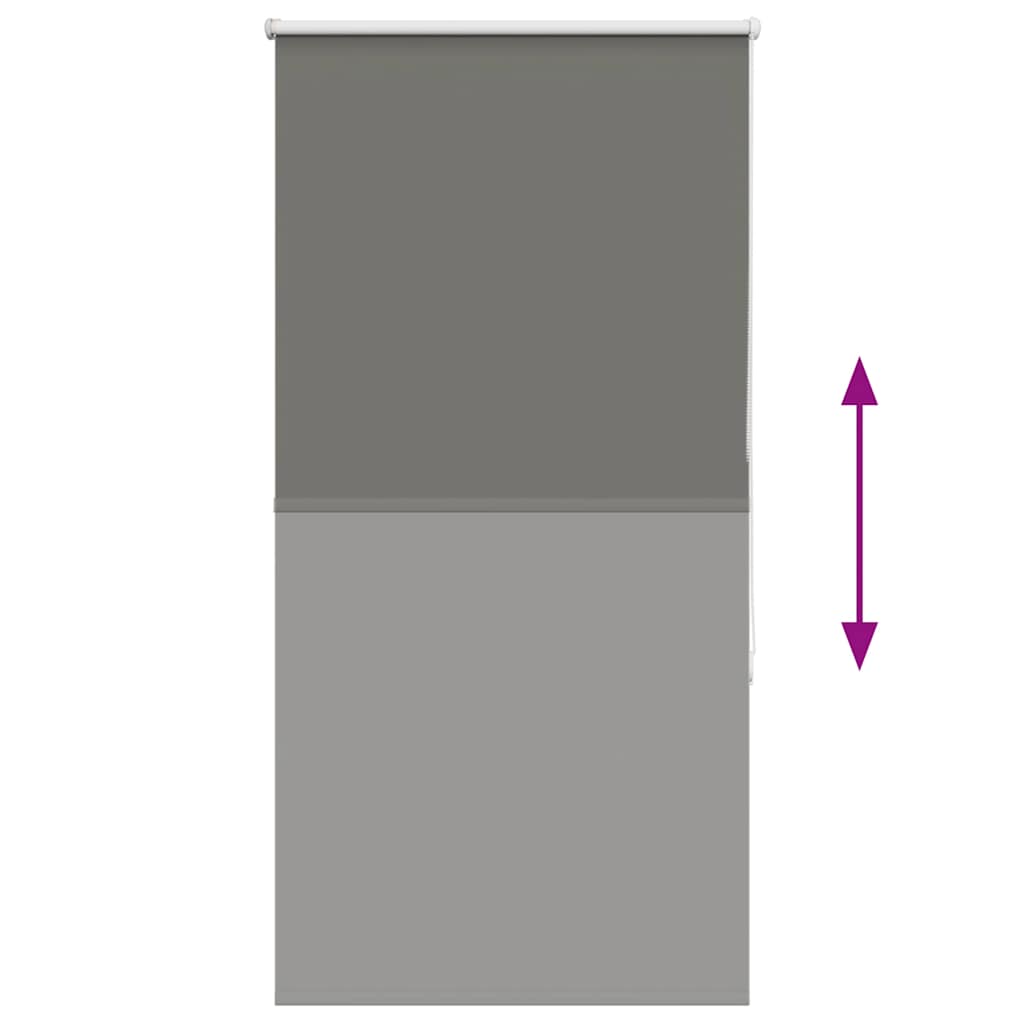 vidaXL Jaluzea cu role opace gri 75x150 cm lățime material 70,7 cm vidaXL Jaluzea cu role opace gri 75x150 cm lățime material 70,7 cm