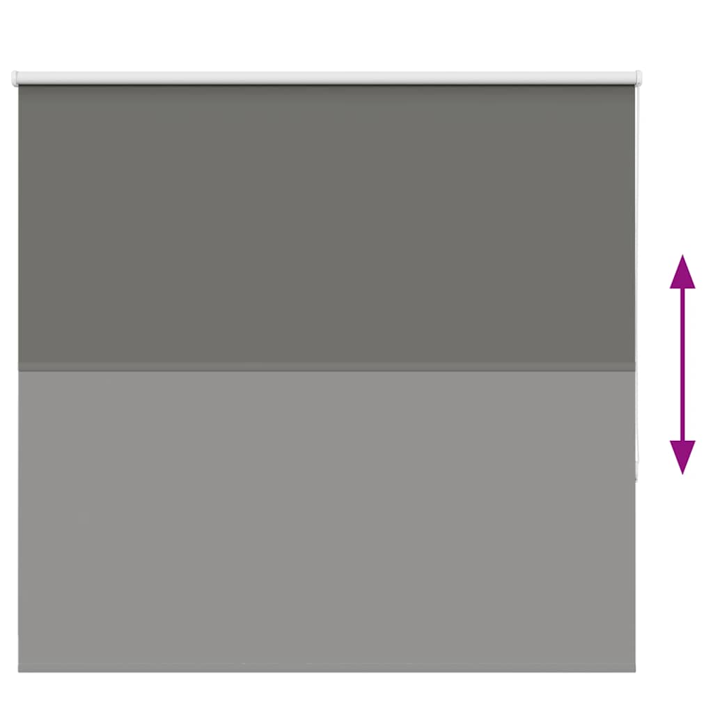 vidaXL Jaluzea cu role opace gri 145x175 cm Lățime material 141,6 cm