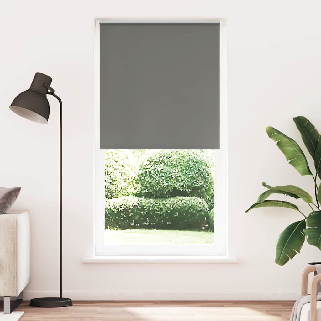vidaXL Jaluzea cu role opace gri 105x210 cm lățime material 100,7 cm vidaXL Jaluzea cu role opace gri 105x210 cm lățime material 100,7 cm