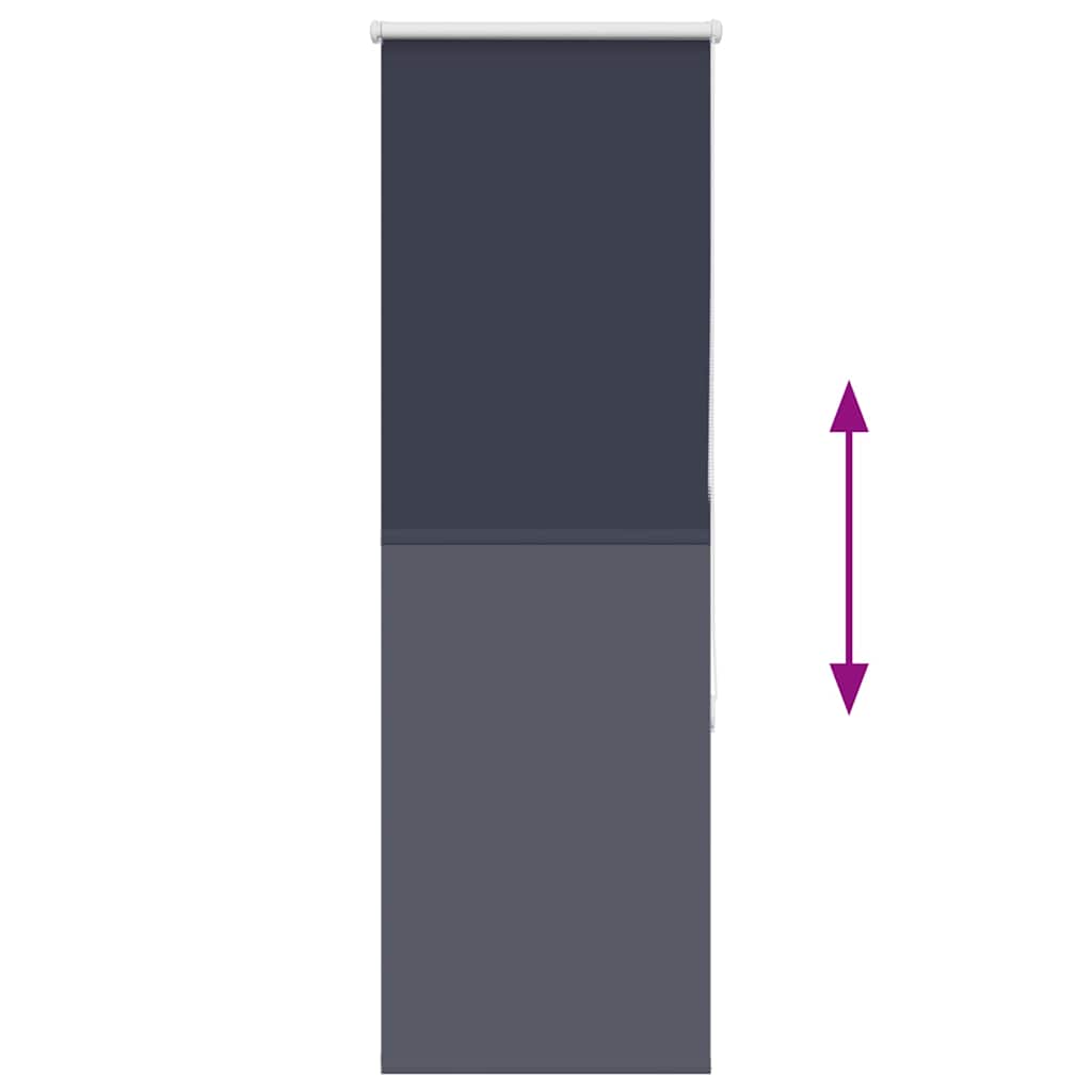 vidaXL Jaluză cu role opace 45x130 cm lățime material 40,7 cm