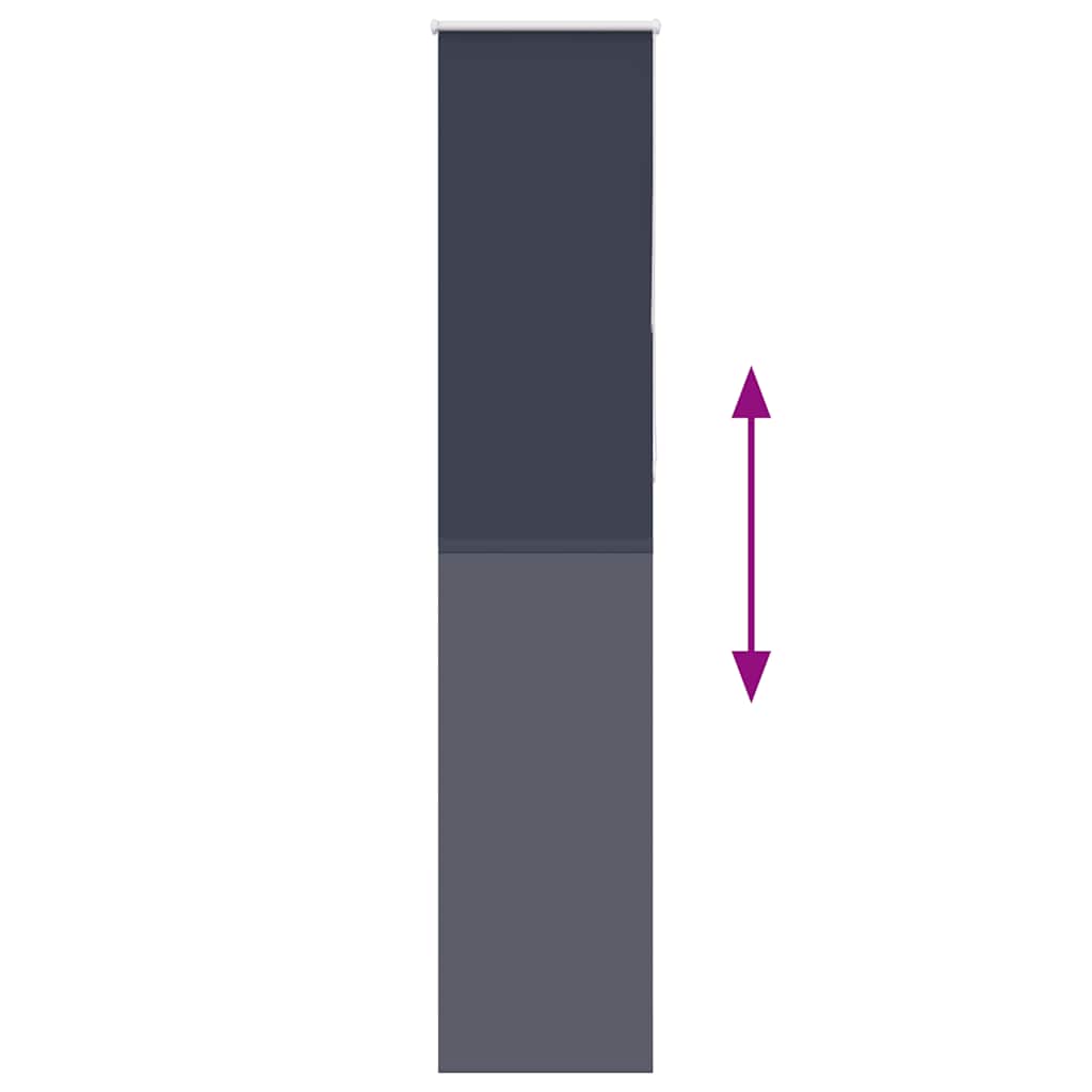 vidaXL Jaluzea cu role opace 40x210 cm lățime material 35,7 cm