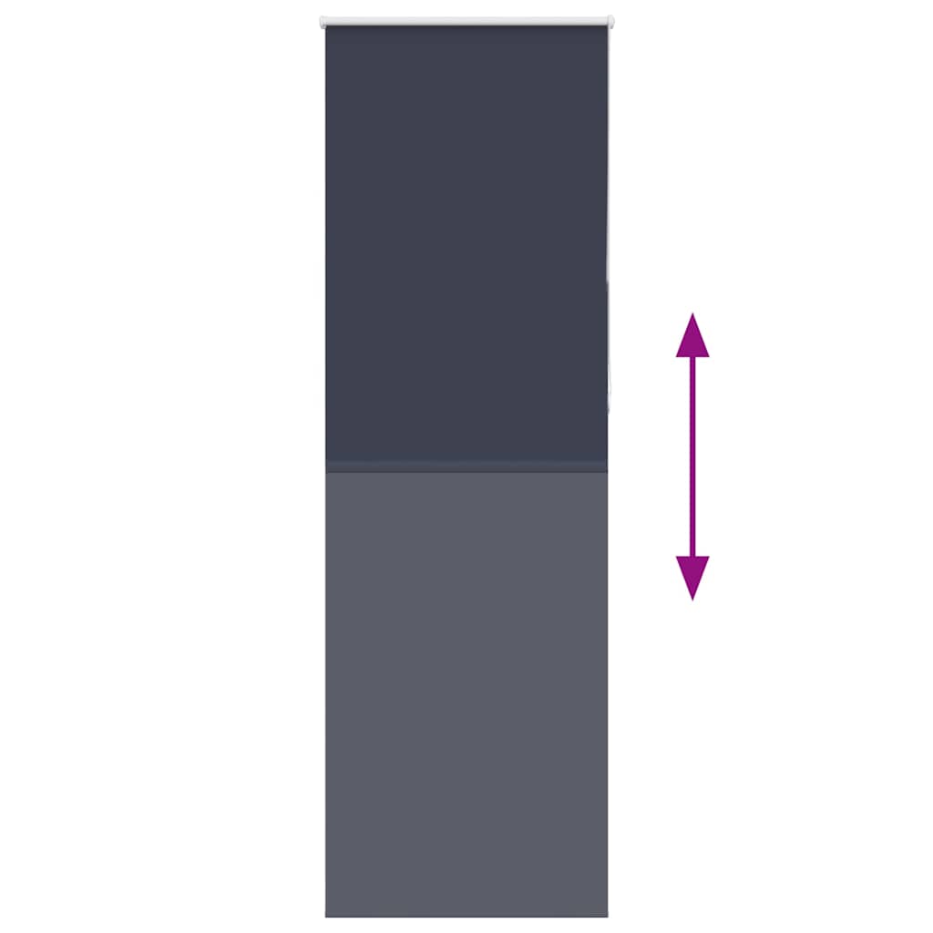 vidaXL Jaluzea cu role opace 65x210 cm lățime material 60,7 cm