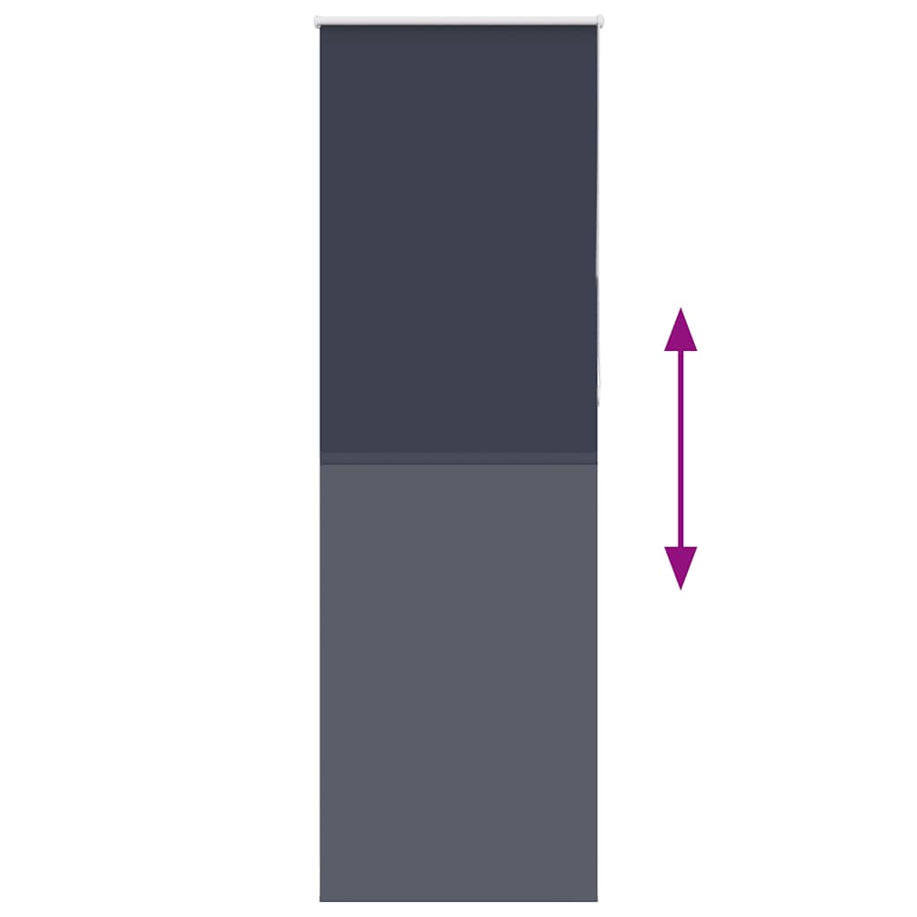 vidaXL Jaluzea cu role opace 75x230 cm lățime material 70,7 cm