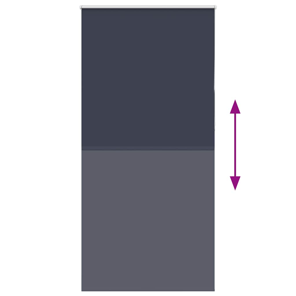 vidaXL Jaluzea cu role opace 95x230 cm Lățime țesătură 90,7 cm