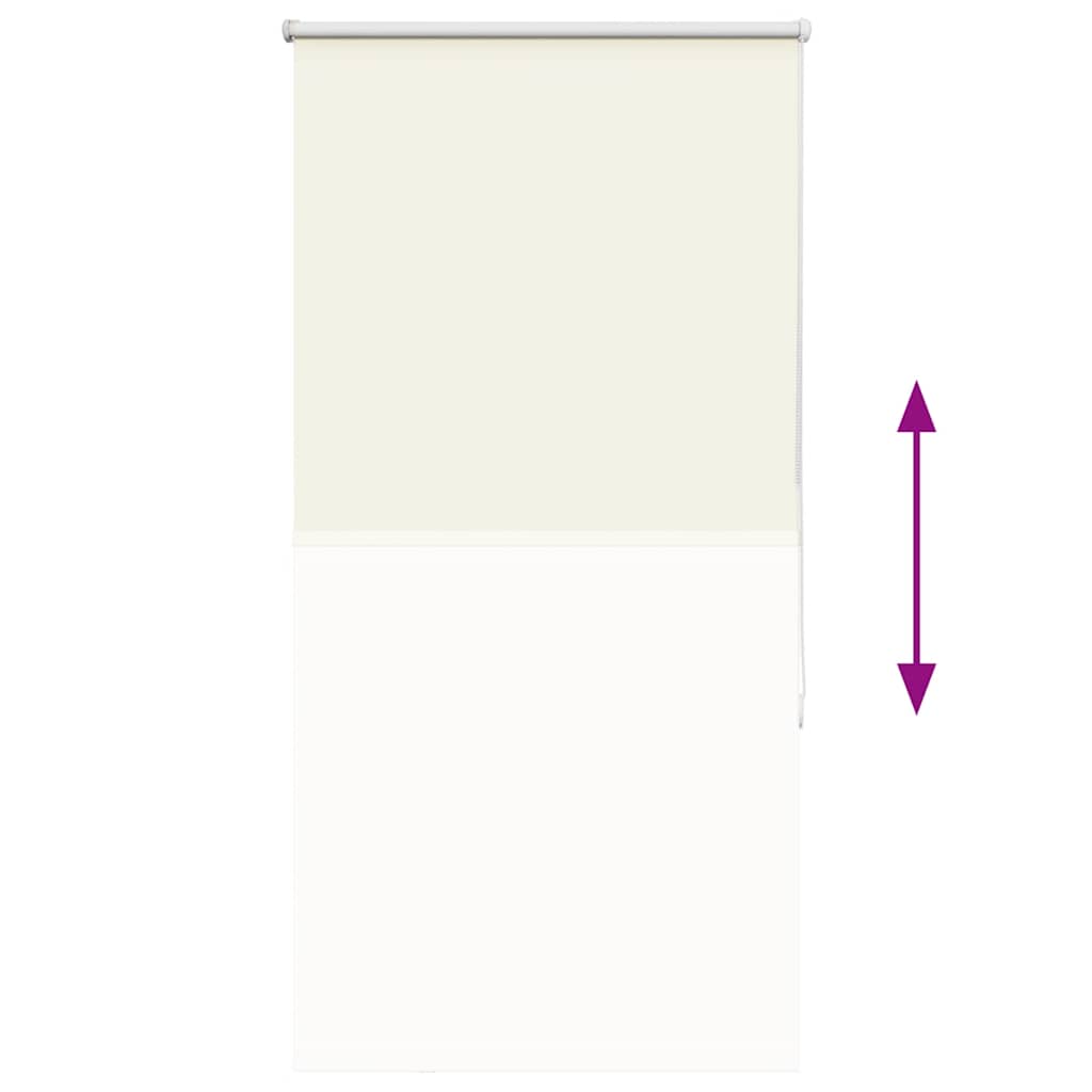 vidaXL Jaluzea cu role opace Ivoar 85x130 cm lățime țesătură 80,7 cm vidaXL Jaluzea cu role opace Ivoar 85x130 cm lățime țesătură 80,7 cm