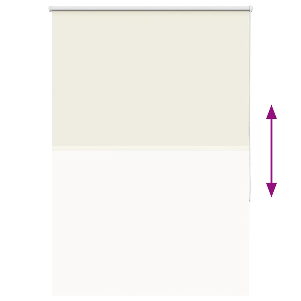 vidaXL Jaluzea cu role opace Ivoar 95x130 cm Lățime material 90,7 cm vidaXL Jaluzea cu role opace Ivoar 95x130 cm Lățime material 90,7 cm