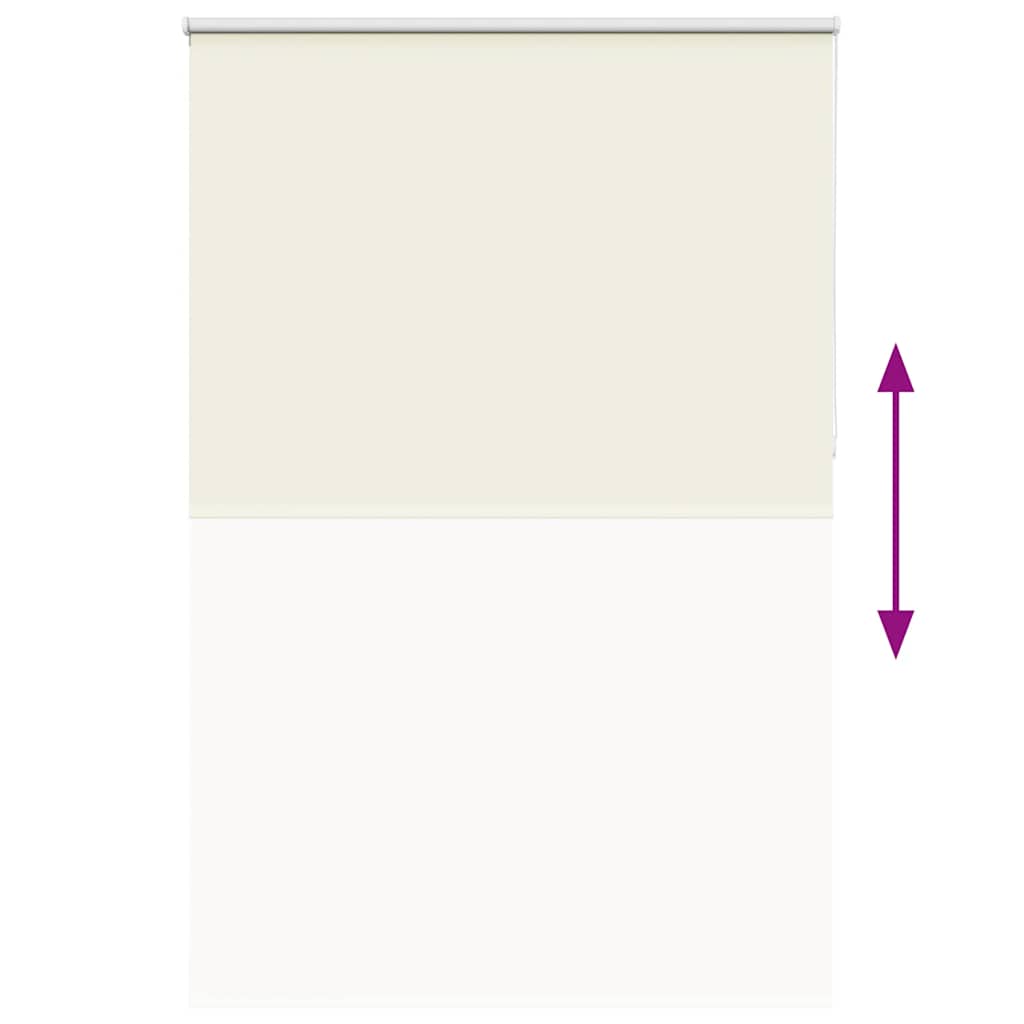 vidaXL Jaluzea cu role opace Ivoar 150x230 cm Lățime material 146,6 cm