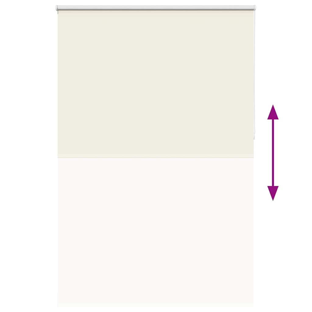 vidaXL Jaluzea cu role opace Ivoar 160x230 cm lățime material 156,6 cm