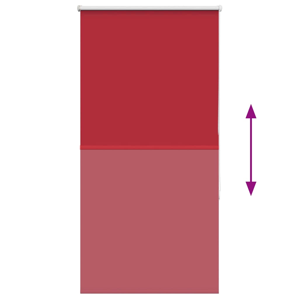 vidaXL Jaluzea cu role opace Roșu 70x150 cm lățime material 65,7 cm vidaXL Jaluzea cu role opace Roșu 70x150 cm lățime material 65,7 cm