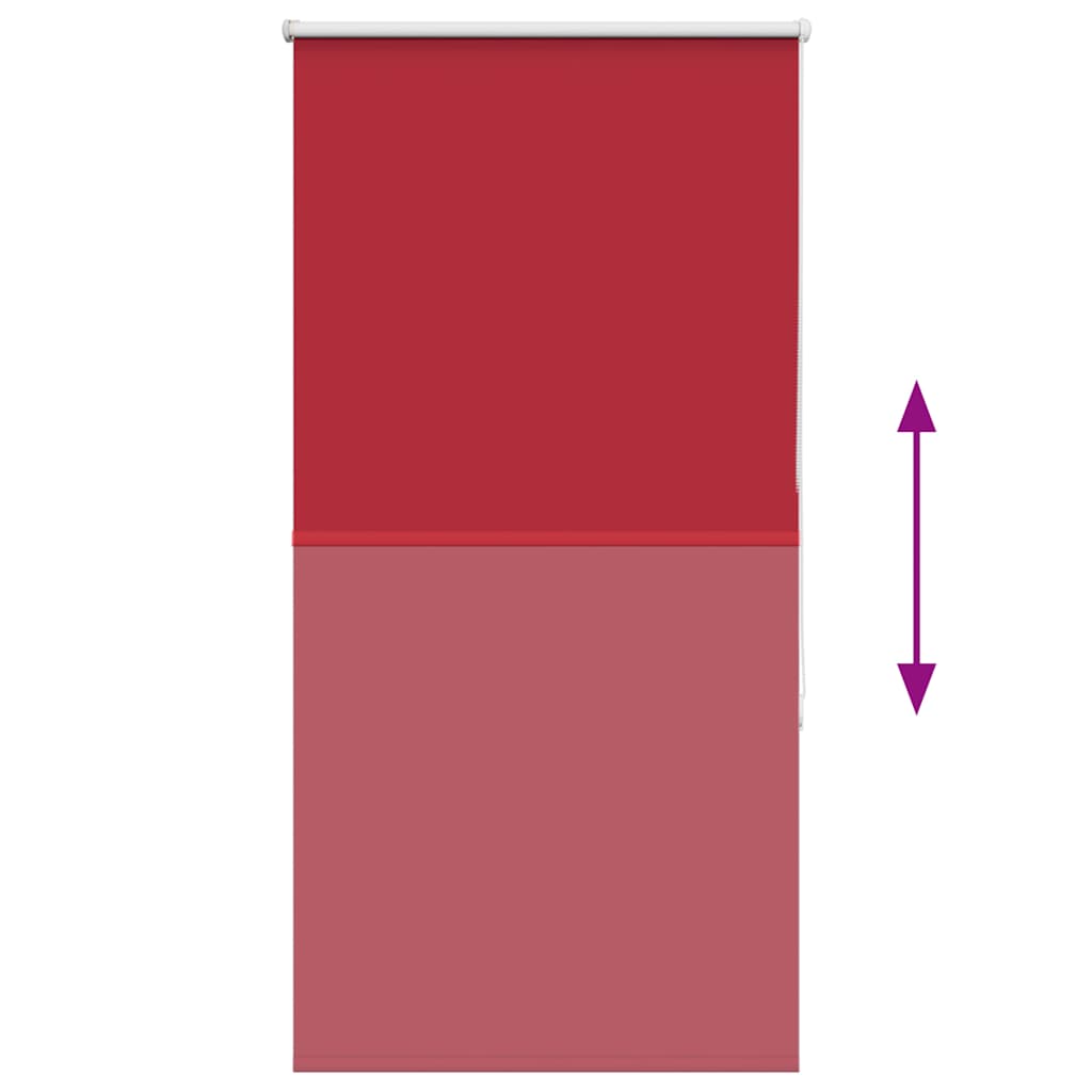 vidaXL Jaluzea cu role opace Roșu 80x150 cm lățime material 75,7 cm vidaXL Jaluzea cu role opace Roșu 80x150 cm lățime material 75,7 cm