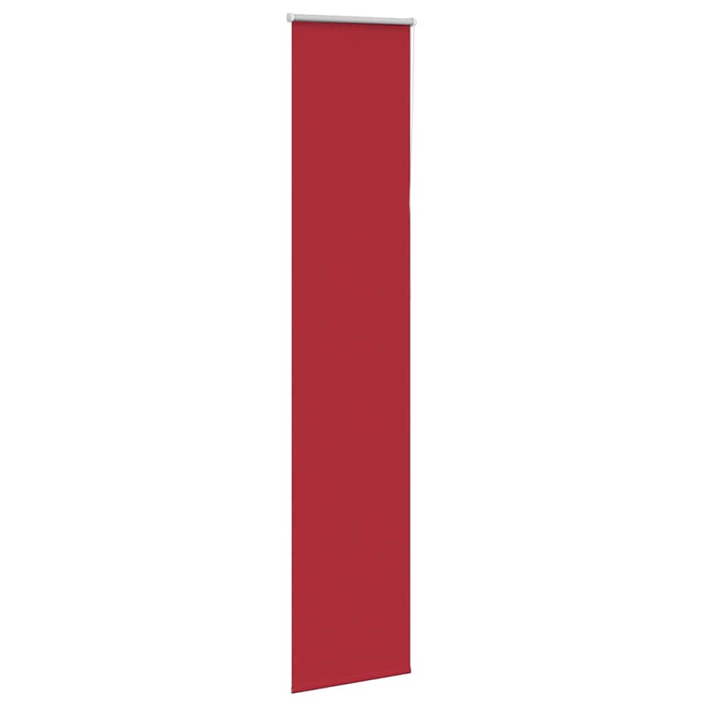 vidaXL Jaluzea cu role opace Roșu 45x230 cm lățime material 40,7 cm