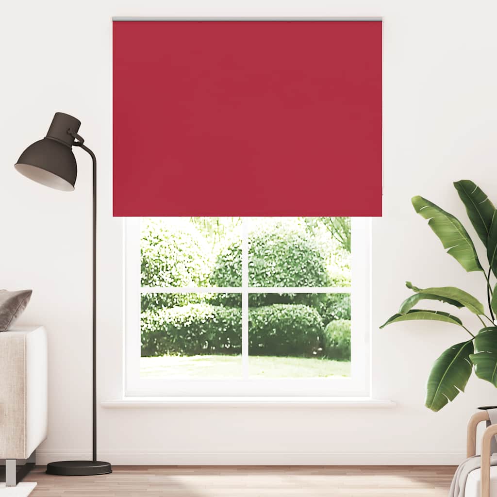vidaXL Jaluzea cu role opace Roșu 150x230 cm Lățime material 146,6 cm vidaXL Jaluzea cu role opace Roșu 150x230 cm Lățime material 146,6 cm