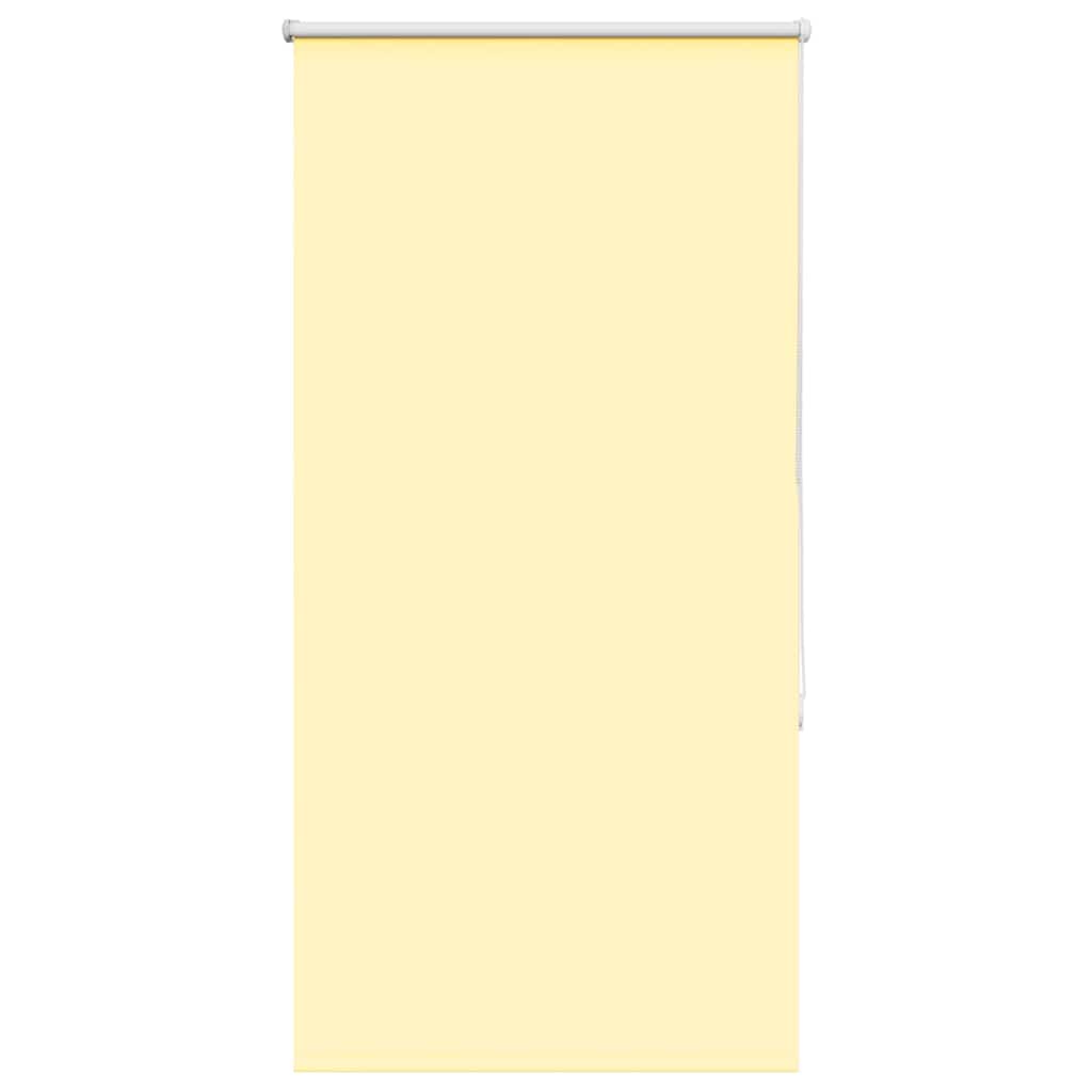 vidaXL Jaluzea cu role opace galben 65x130 cm lățime material 60,7 cm vidaXL Jaluzea cu role opace galben 65x130 cm lățime material 60,7 cm