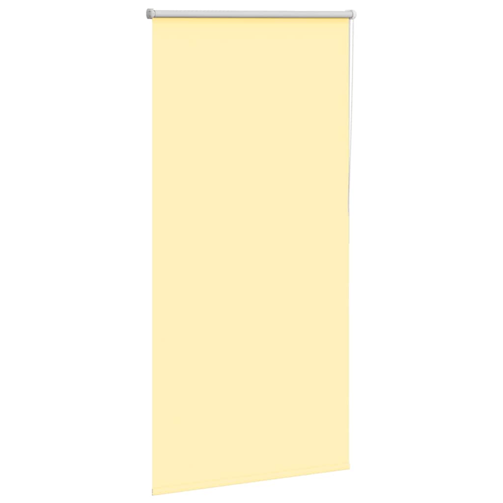 vidaXL Jaluzea cu role opace galben 85x130 cm lățime material 80,7 cm vidaXL Jaluzea cu role opace galben 85x130 cm lățime material 80,7 cm