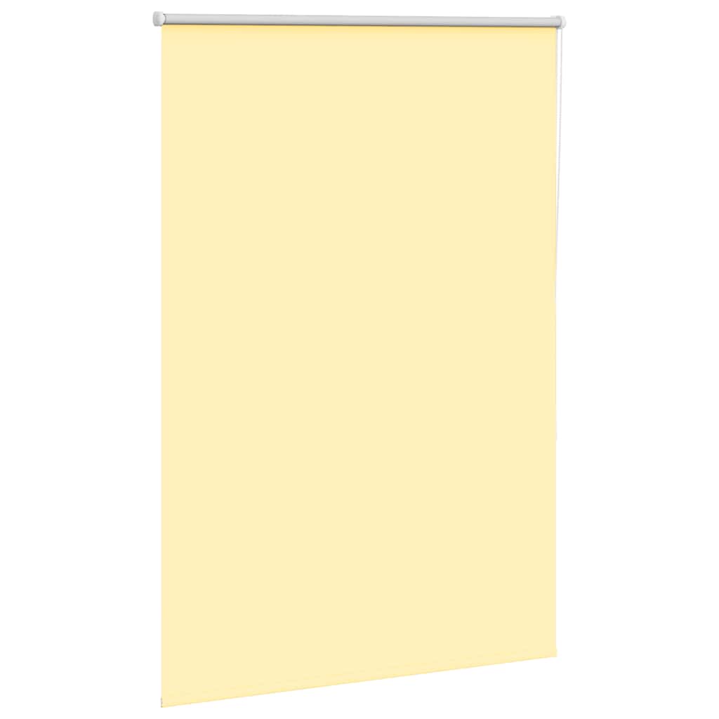 vidaXL Jaluzea cu rolă opaca galben 105x130 cm Latime material 100,7 cm