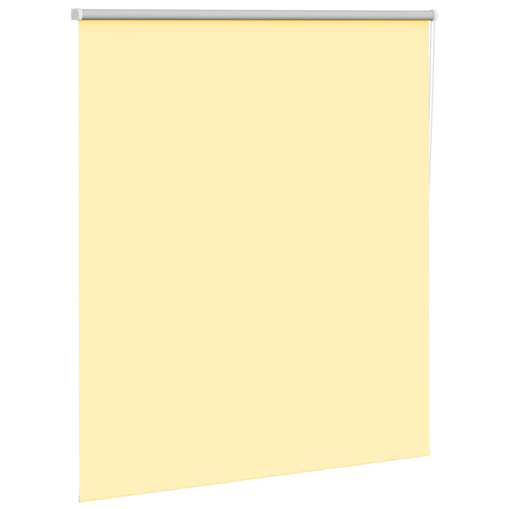 vidaXL Jaluzea cu rolă opaca galben 135x130 cm Latime material 131,6 cm