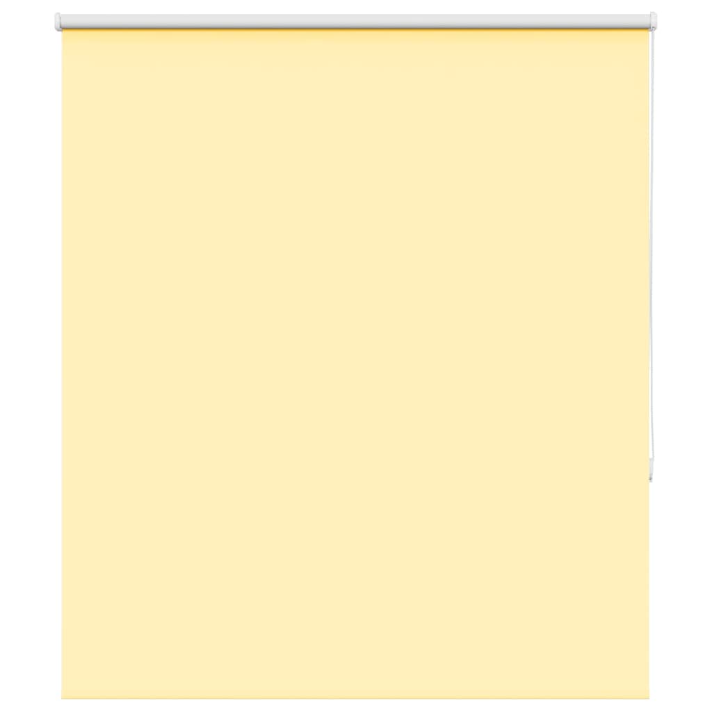 vidaXL Jaluzea cu rolă opaca Galben 135x175 cm Latime material 131,6 cm