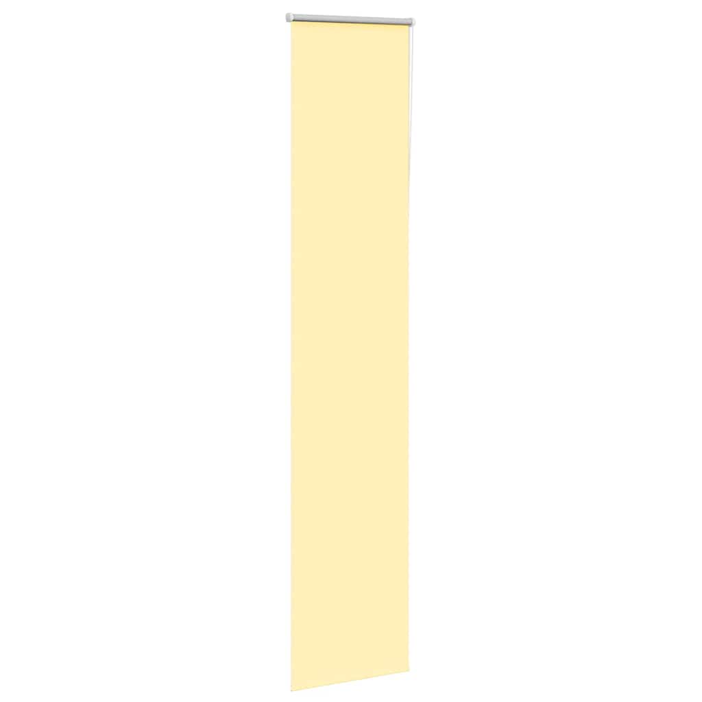 vidaXL Jaluzea cu role opace Galben 55x210 cm lățime material 50,7 cm vidaXL Jaluzea cu role opace Galben 55x210 cm lățime material 50,7 cm