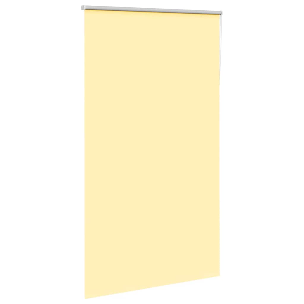 vidaXL Jaluzea cu rolă opaca Galben 135x210 cm Latime material 131,6 cm