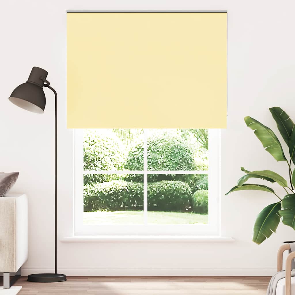 vidaXL Jaluzea cu role opace Galben 145x210 cm Lățime material 141,6 cm vidaXL Jaluzea cu role opace Galben 145x210 cm Lățime material 141,6 cm