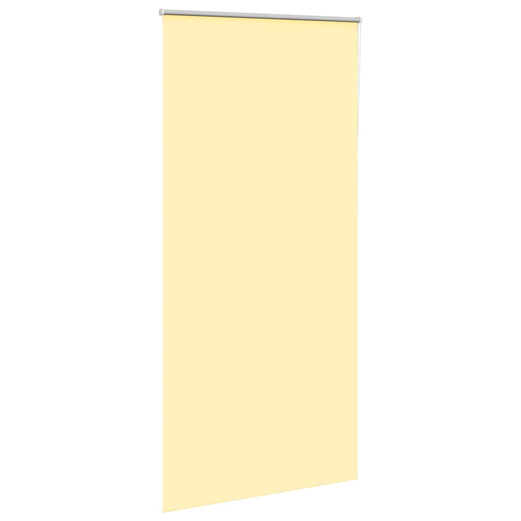 vidaXL Jaluzea cu rolă opaca galben 105x230 cm Latime material 100,7 cm