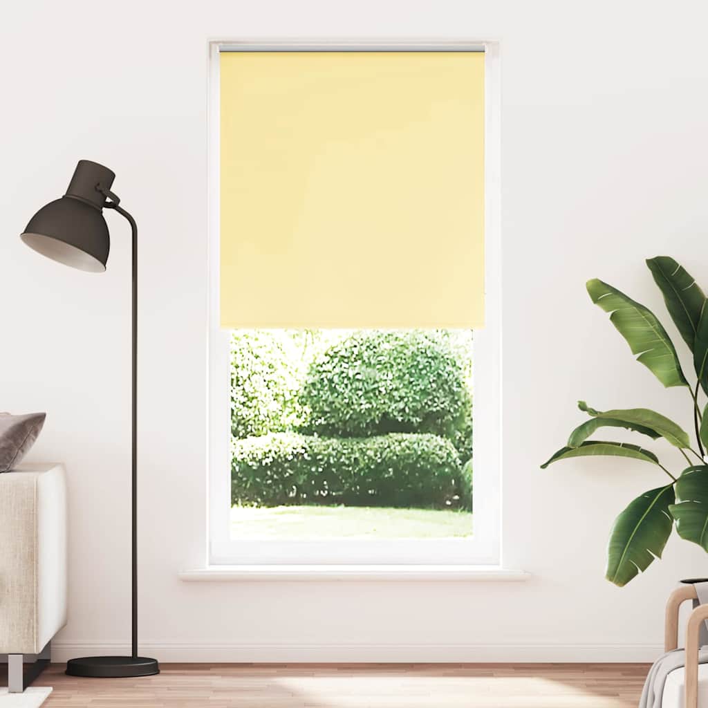 vidaXL Jaluzea cu role opace galben 115x230 cm Lățime material 110,7 cm vidaXL Jaluzea cu role opace galben 115x230 cm Lățime material 110,7 cm