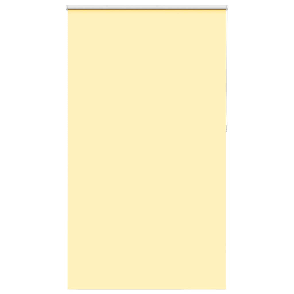 vidaXL Jaluzea cu rolă opaca galben 135x230 cm Latime material 131,6 cm