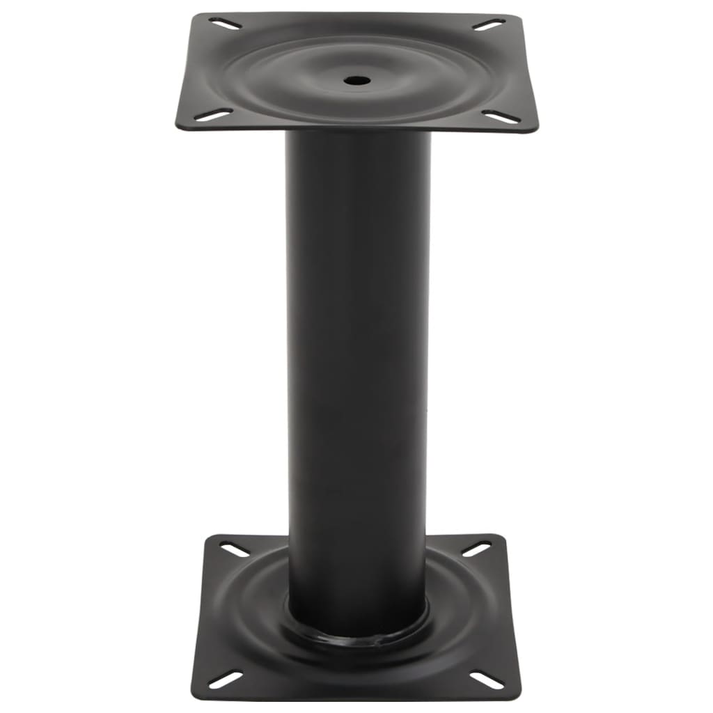 vidaXL Piedestal pentru scaun de barcă, negru, 33 cm, oțel vidaXL Piedestal pentru scaun de barcă, negru, 33 cm, oțel