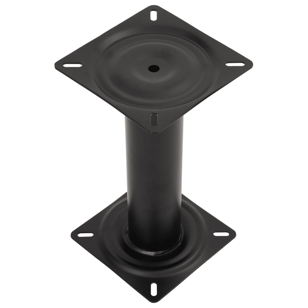 vidaXL Piedestal pentru scaun de barcă, negru, 33 cm, oțel vidaXL Piedestal pentru scaun de barcă, negru, 33 cm, oțel