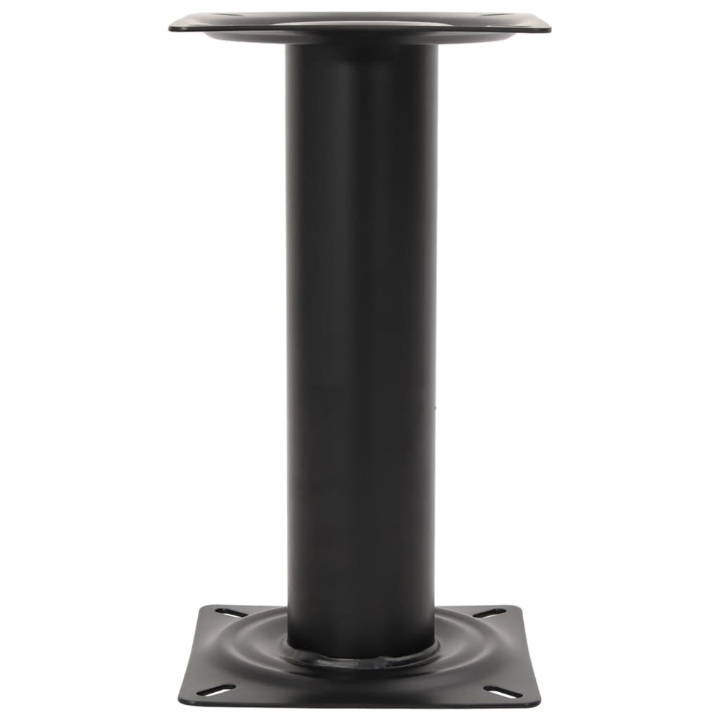 vidaXL Piedestal pentru scaun de barcă, negru, 33 cm, oțel vidaXL Piedestal pentru scaun de barcă, negru, 33 cm, oțel