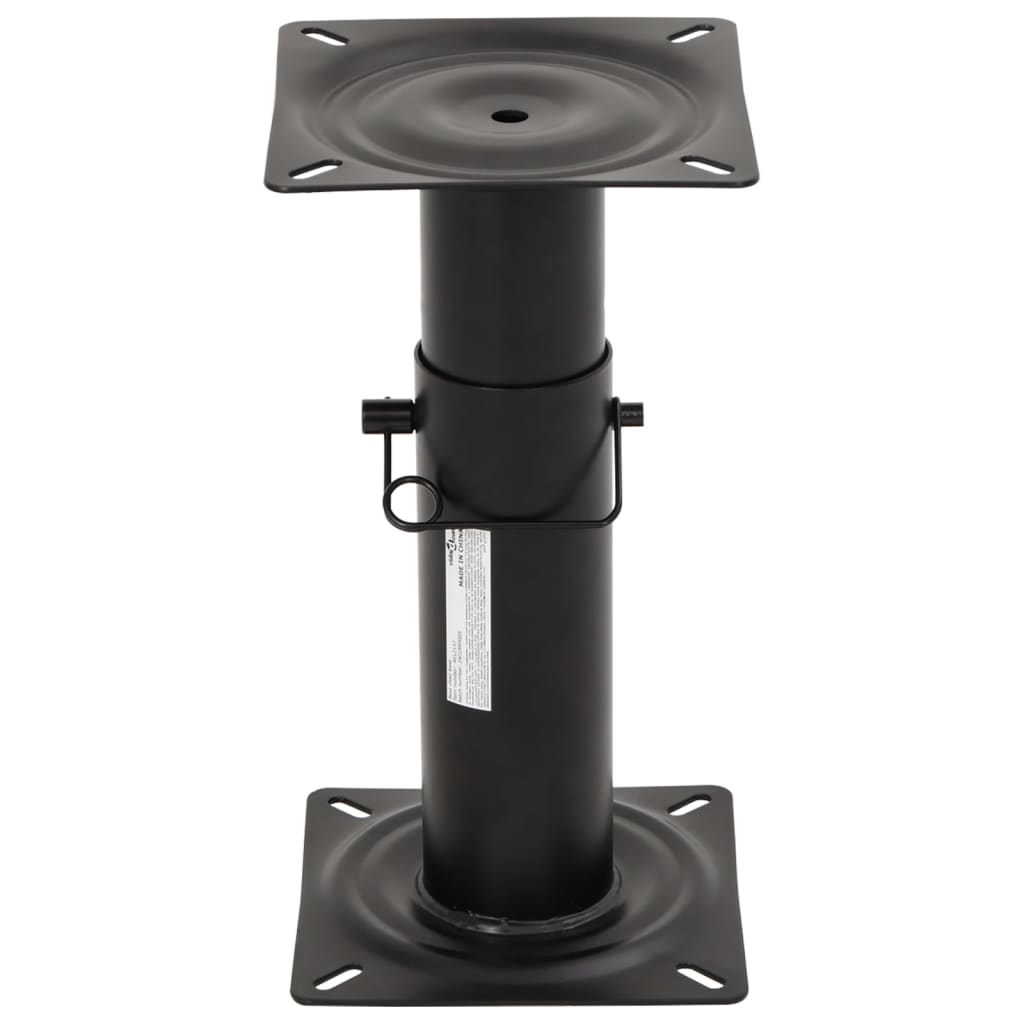 vidaXL Piedestal pentru scaun de barcă, reglabil, 28-45,5 cm, oțel vidaXL Piedestal pentru scaun de barcă, reglabil, 28-45,5 cm, oțel