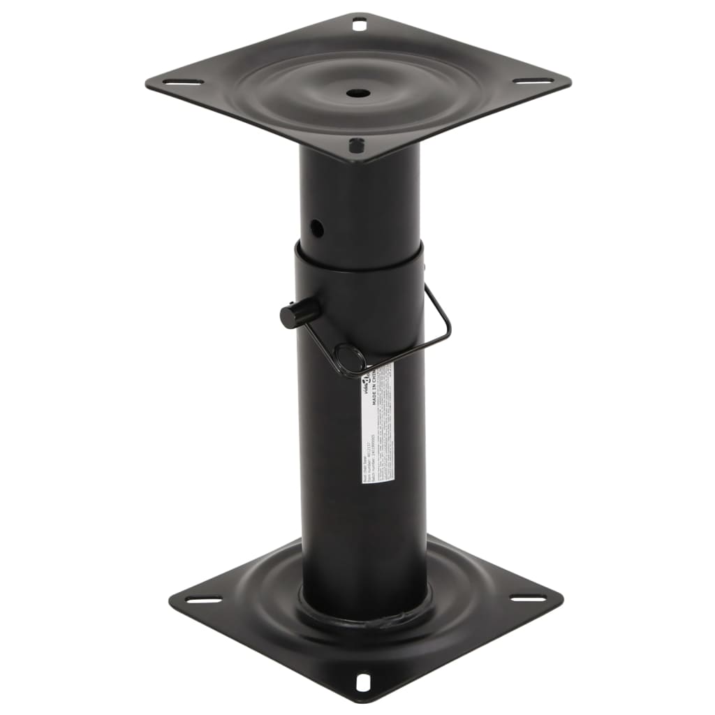 vidaXL Piedestal pentru scaun de barcă, reglabil, 28-45,5 cm, oțel vidaXL Piedestal pentru scaun de barcă, reglabil, 28-45,5 cm, oțel