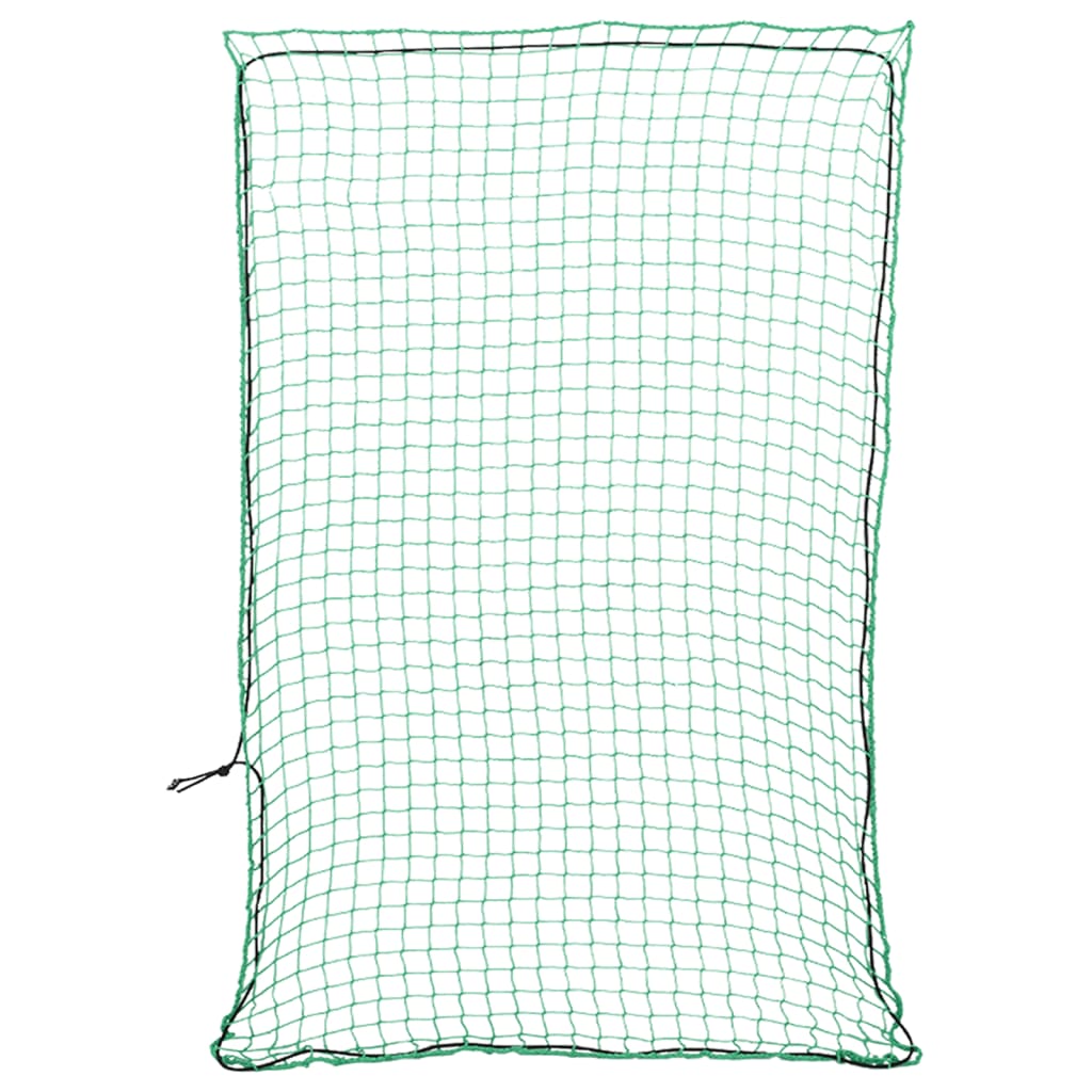 vidaXL Plasă de remorcă cu funie elastică, verde, 3x2 m, PP vidaXL Plasă de remorcă cu funie elastică, verde, 3x2 m, PP