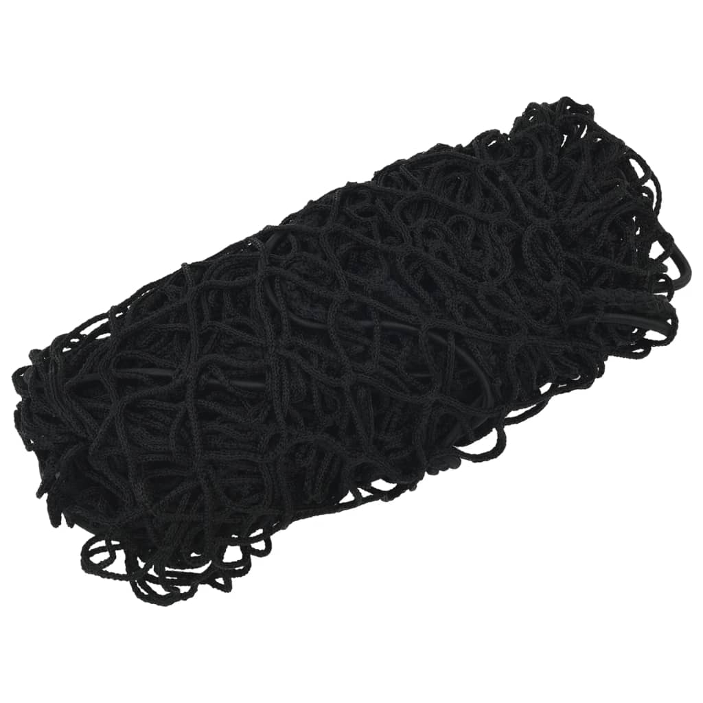 vidaXL Plasă de remorcă cu funie elastică, negru, 3x2 m, PP