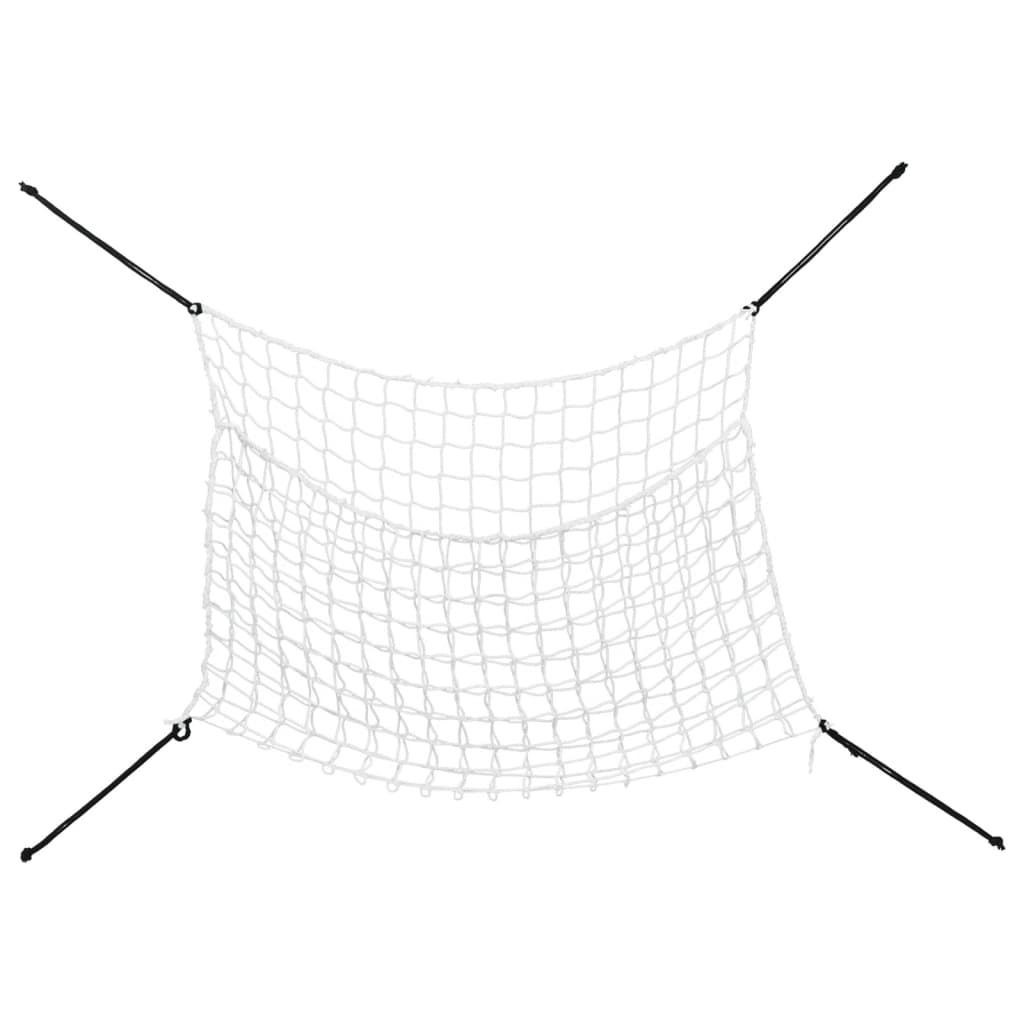 vidaXL Plase pentru fân, 2 buc, alb, dreptunghiulară, 90x60 m, PP vidaXL Plase pentru fân, 2 buc, alb, dreptunghiulară, 90x60 m, PP