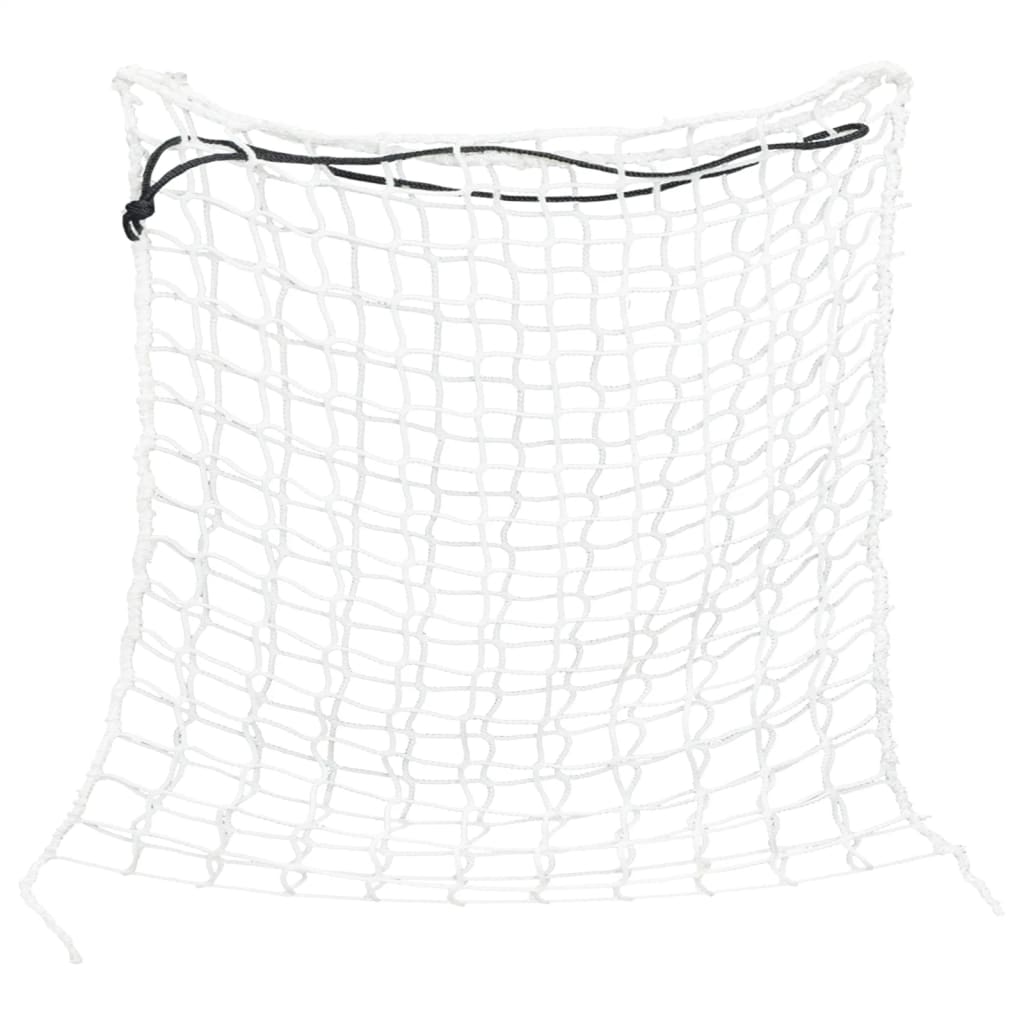vidaXL Plase pentru fân, 2 buc, alb, rotunde, 75x75 cm PP vidaXL Plase pentru fân, 2 buc, alb, rotunde, 75x75 cm PP
