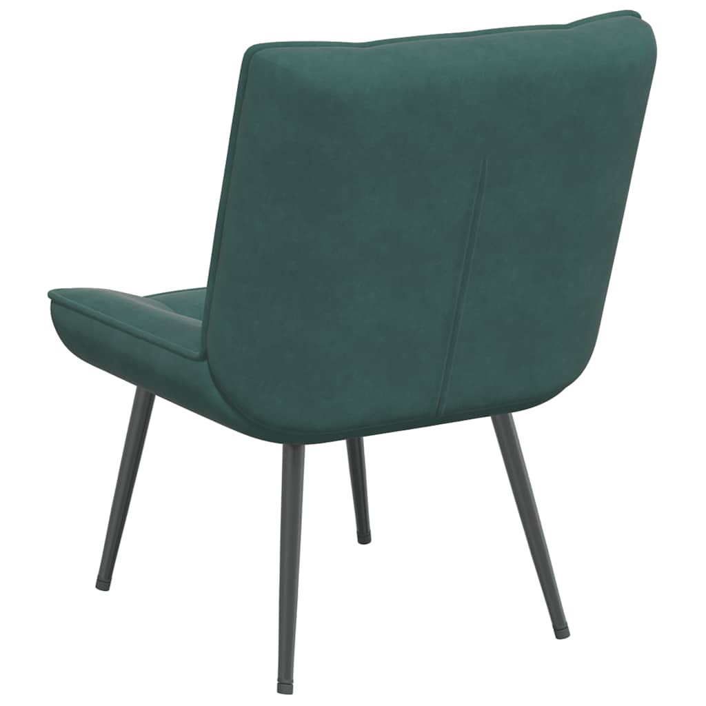 vidaXL Scaun de relaxare Verde închis 64x74x84 cm catifea vidaXL Scaun de relaxare Verde închis 64x74x84 cm catifea