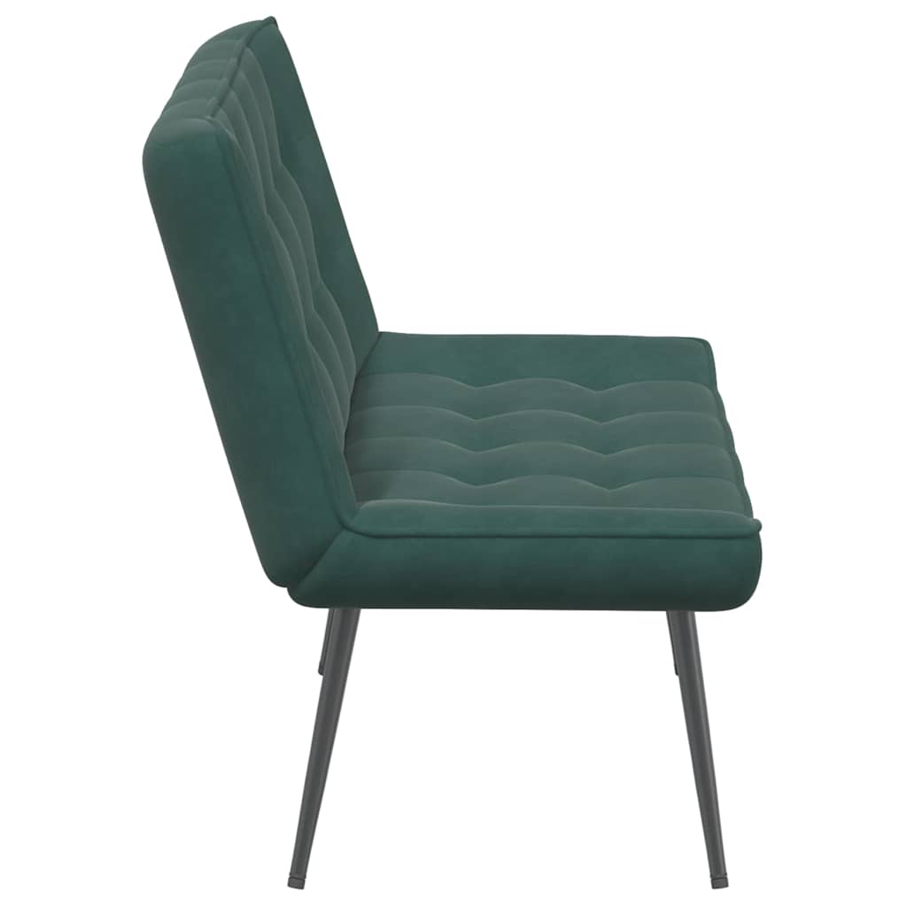 vidaXL Bancă verde închis 110x74x84 cm catifea vidaXL Bancă verde închis 110x74x84 cm catifea